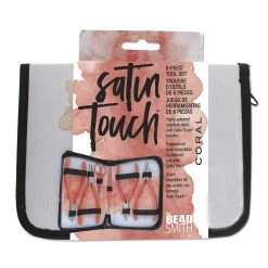 Promo ❤️ The Beadsmith® Satin Touch™ Coral 6 Piece Tool Set 🔔 -Beadsmith Sales D579389S 4