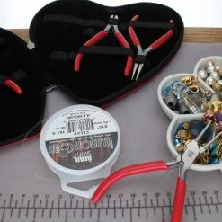Budget 💯 The Beadsmith® 8 Piece Pliers Set in Heart Case 😀 -Beadsmith Sales D579392S 3