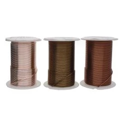 Cheap 🔥 The Beadsmith® 16 Gauge Wire Elements™ Tarnish Resistant Medium Temper Antique Copper, Vintage Bronze & Rose Gold Wire, 6ct. 🎉 -Beadsmith Sales D667937S 2