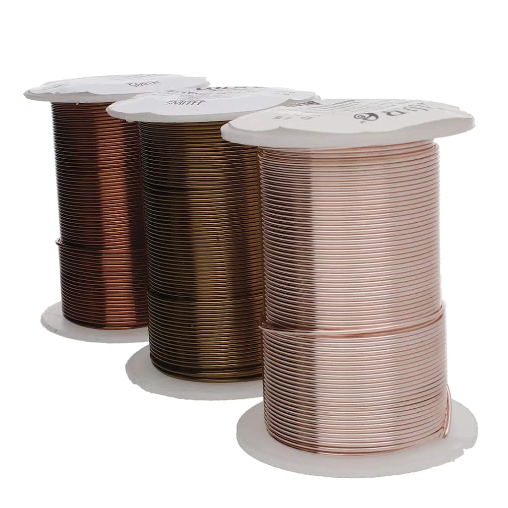 Flash Sale 🔔 The Beadsmith® Wire Elements™ 20 Gauge Tarnish Resistant Medium Temper Antique Copper, Vintage Bronze & Rose Gold Wire, 12ct. 😍 4 Flash Sale 🔔 The Beadsmith® Wire Elements™ 20 Gauge Tarnish Resistant Medium Temper Antique Copper, Vintage Bronze & Rose Gold Wire, 12ct. 😍 - Image 2