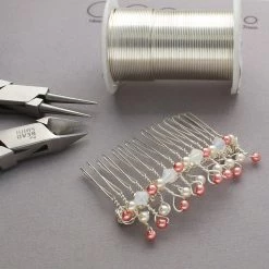 Budget 🧨 The Beadsmith® Wire Elements™ 25 Gauge Tarnish Resistant Medium Temper Gold, Silver & Copper Wire, 12ct. ⭐ -Beadsmith Sales D667946S 5