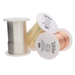 Flash Sale ⌛ The Beadsmith® Wire Elements™ 28 Gauge Tarnish Resistant Medium Temper Gold, Silver & Copper Wire, 12ct. 🤩 -Beadsmith Sales D667947S 3