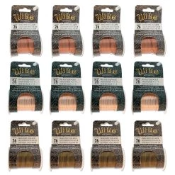 Best deal 🤩 The Beadsmith® Wire Elements™ 25 Gauge Tarnish Resistant Medium Temper Antique Copper, Vintage Bronze & Rose Gold Wire, 12ct. ⭐