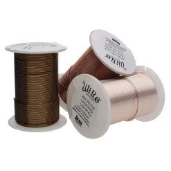 Best deal 🤩 The Beadsmith® Wire Elements™ 25 Gauge Tarnish Resistant Medium Temper Antique Copper, Vintage Bronze & Rose Gold Wire, 12ct. ⭐ -Beadsmith Sales D667948S 3