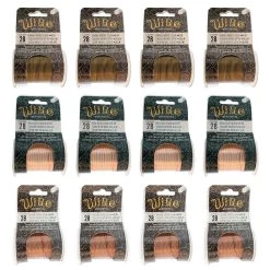 Best Sale ✔️ The Beadsmith® Wire Elements™ 28 Gauge Tarnish Resistant Medium Temper Antique Copper, Vintage Bronze & Rose Gold Wire, 12ct. ⭐