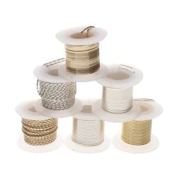 Deals 🔥 The Beadsmith® Wire Elements™ 18 Gauge Tarnish Resistant Medium Temper Assorted Shapes Wire, 6ct. ⌛ -Beadsmith Sales D667956S 2