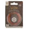 Deals 🎉 The Beadsmith® Wire Elements™ 18 Gauge Tarnish Resistant Medium Temper Half Round Wire, 7yd. ✨