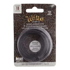 Deals 🎁 The Beadsmith® Wire Elements™ 18 Gauge Tarnish Resistant Medium Temper Square Wire, 7yd. 🔔 17 Deals 🎁 The Beadsmith® Wire Elements™ 18 Gauge Tarnish Resistant Medium Temper Square Wire, 7yd. 🔔 -Beadsmith Sales D667966S 1