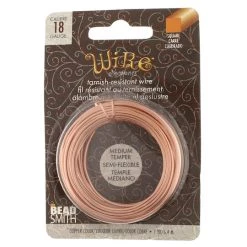 Deals 🎁 The Beadsmith® Wire Elements™ 18 Gauge Tarnish Resistant Medium Temper Square Wire, 7yd. 🔔 18 Deals 🎁 The Beadsmith® Wire Elements™ 18 Gauge Tarnish Resistant Medium Temper Square Wire, 7yd. 🔔 -Beadsmith Sales D667969S 1