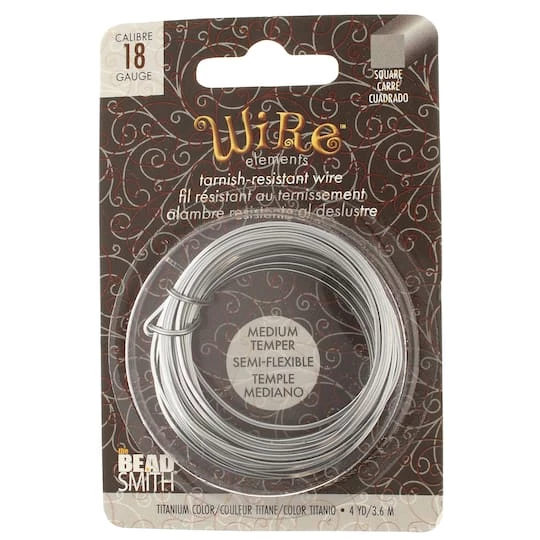 Deals โจ The Beadsmith® Wire Elements™ 18 Gauge Tarnish Resistant Medium Temper Square Wire, 4yd. ๐ 11 Deals โจ The Beadsmith® Wire Elements™ 18 Gauge Tarnish Resistant Medium Temper Square Wire, 4yd. ๐ - Image 9