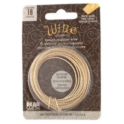 Deals 🌟 The Beadsmith® Wire Elements™ 18 Gauge Tarnish Resistant Medium Temper Twisted Square Wire, 8yd. 🤩