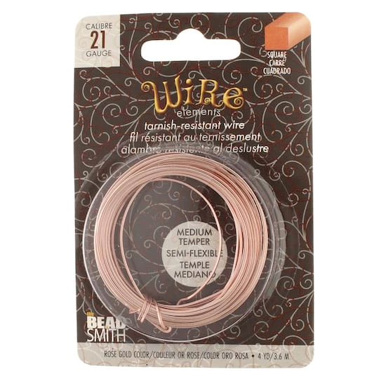 Flash Sale ๐ฏ The Beadsmith® Wire Elements™ 21 Gauge Tarnish Resistant Medium Temper Square Wire, 4yd. ๐ 9 Flash Sale ๐ฏ The Beadsmith® Wire Elements™ 21 Gauge Tarnish Resistant Medium Temper Square Wire, 4yd. ๐ - Image 7