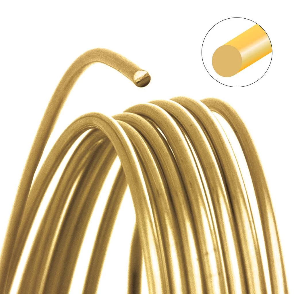 Best Pirce 🛒 The Beadsmith® Wire Elements™ 12 Gauge Gold Tarnish Resistant Soft Temper Wire, 5ft. 💯 5 Best Pirce 🛒 The Beadsmith® Wire Elements™ 12 Gauge Gold Tarnish Resistant Soft Temper Wire, 5ft. 💯 - Image 3
