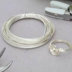 Flash Sale 😍 The Beadsmith® Wire Elements™ 16 Gauge Silver Tarnish Resistant Soft Temper Wire, 4yd. 🔔 -Beadsmith Sales D673297S 6