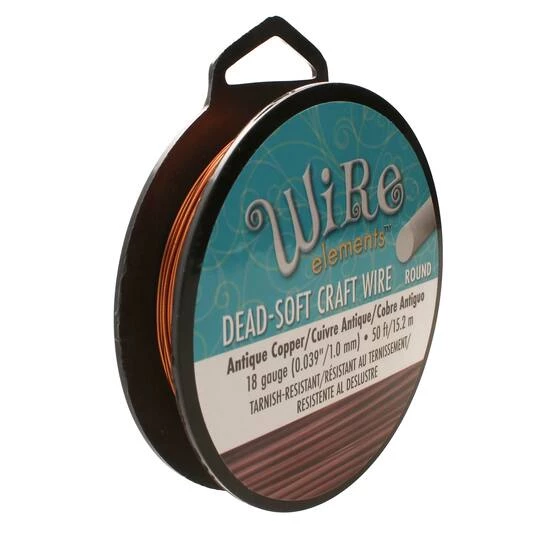 Brand new 😀 The Beadsmith® Wire Elements™ 18 Gauge Tarnish Resistant Soft Temper Wire, 50ft. 👍 11 Brand new 😀 The Beadsmith® Wire Elements™ 18 Gauge Tarnish Resistant Soft Temper Wire, 50ft. 👍 - Image 9