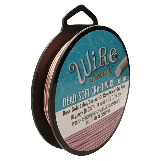Brand new 😀 The Beadsmith® Wire Elements™ 18 Gauge Tarnish Resistant Soft Temper Wire, 50ft. 👍 12 Brand new 😀 The Beadsmith® Wire Elements™ 18 Gauge Tarnish Resistant Soft Temper Wire, 50ft. 👍 - Image 10