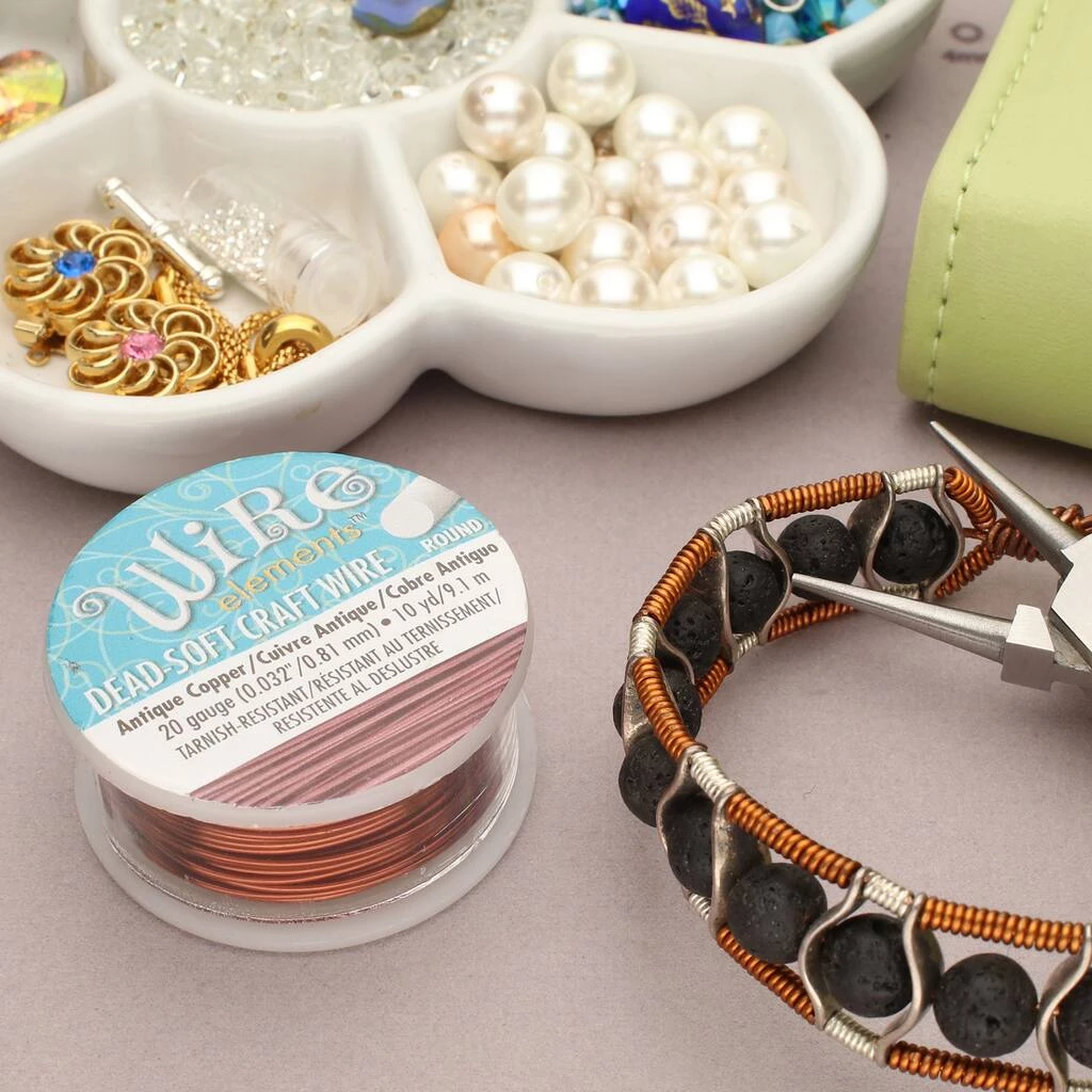 Budget ๐ The Beadsmith® Wire Elements™ 20 Gauge Tarnish Resistant Soft Temper Wire, 10yd. โจ 4 Budget ๐ The Beadsmith® Wire Elements™ 20 Gauge Tarnish Resistant Soft Temper Wire, 10yd. โจ - Image 2