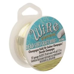 Best Sale ✔️ The Beadsmith® Wire Elements™ 22 Gauge Tarnish Resistant Soft Temper Wire, 8yd. 😀 -Beadsmith Sales D673376S 1