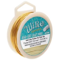 Promo 👍 The Beadsmith® Wire Elements™ 22 Gauge Tarnish Resistant Soft Temper Wire, 125ft. 😀 -Beadsmith Sales D673380S 1