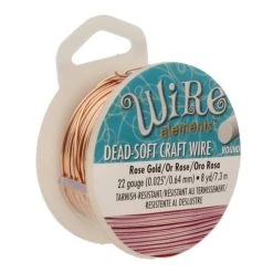 Best Sale ✔️ The Beadsmith® Wire Elements™ 22 Gauge Tarnish Resistant Soft Temper Wire, 8yd. 😀 -Beadsmith Sales D673383S 1
