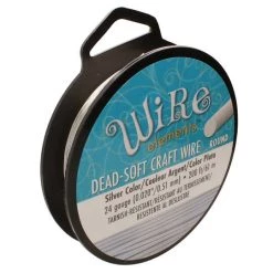 Wholesale 💯 The Beadsmith® Wire Elements™ 24 Gauge Tarnish Resistant Soft Temper Wire, 200ft. 👏 -Beadsmith Sales D673402S 1