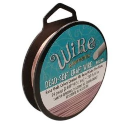 Wholesale 💯 The Beadsmith® Wire Elements™ 24 Gauge Tarnish Resistant Soft Temper Wire, 200ft. 👏 -Beadsmith Sales D673403S 1