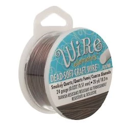 Cheapest 🛒 The Beadsmith® Wire Elements™ 24 Gauge Tarnish Resistant Soft Temper Wire, 20yd. ✔️ -Beadsmith Sales D673405S 1