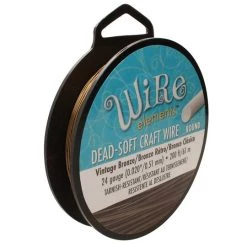 Wholesale 💯 The Beadsmith® Wire Elements™ 24 Gauge Tarnish Resistant Soft Temper Wire, 200ft. 👏 -Beadsmith Sales D673407S 1