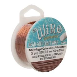 The Beadsmith® Wire Elements™ 26 Gauge Tarnish Resistant Soft Temper Wire, 30yd. 10 The Beadsmith® Wire Elements™ 26 Gauge Tarnish Resistant Soft Temper Wire, 30yd. -Beadsmith Sales D673410S 1