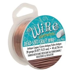 Brand new ๐ The Beadsmith® Wire Elements™ 28 Gauge Tarnish Resistant Soft Temper Wire, 40yd. ๐ 28 Brand new ๐ The Beadsmith® Wire Elements™ 28 Gauge Tarnish Resistant Soft Temper Wire, 40yd. ๐ -Beadsmith Sales D673428S 1