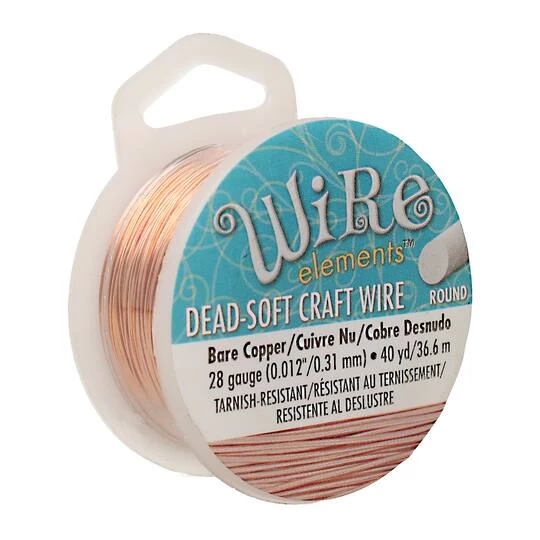 Brand new ๐ The Beadsmith® Wire Elements™ 28 Gauge Tarnish Resistant Soft Temper Wire, 40yd. ๐ 13 Brand new ๐ The Beadsmith® Wire Elements™ 28 Gauge Tarnish Resistant Soft Temper Wire, 40yd. ๐ - Image 11