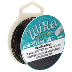 Brand new ๐ The Beadsmith® Wire Elements™ 28 Gauge Tarnish Resistant Soft Temper Wire, 40yd. ๐ 25 Brand new ๐ The Beadsmith® Wire Elements™ 28 Gauge Tarnish Resistant Soft Temper Wire, 40yd. ๐ -Beadsmith Sales D673431S 1