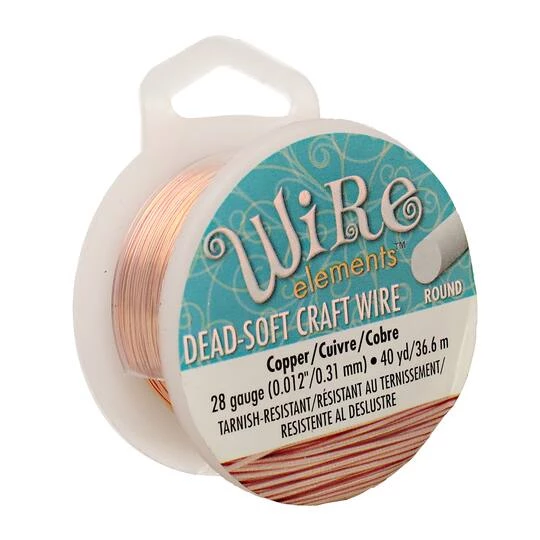 Brand new ๐ The Beadsmith® Wire Elements™ 28 Gauge Tarnish Resistant Soft Temper Wire, 40yd. ๐ 14 Brand new ๐ The Beadsmith® Wire Elements™ 28 Gauge Tarnish Resistant Soft Temper Wire, 40yd. ๐ - Image 12