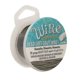 Discount 🛒 The Beadsmith® Wire Elements™ 28 Gauge Tarnish Resistant Soft Temper Wire, 15yd. 🌟 -Beadsmith Sales D673439S 1