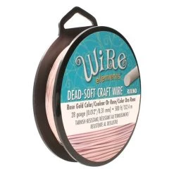 Best deal 😀 The Beadsmith® Wire Elements™ 28 Gauge Tarnish Resistant Soft Temper Wire, 500ft. 🌟 -Beadsmith Sales D673440S 1