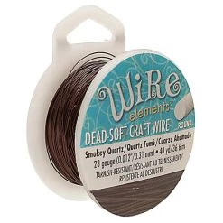 Brand new ๐ The Beadsmith® Wire Elements™ 28 Gauge Tarnish Resistant Soft Temper Wire, 40yd. ๐ 24 Brand new ๐ The Beadsmith® Wire Elements™ 28 Gauge Tarnish Resistant Soft Temper Wire, 40yd. ๐ -Beadsmith Sales D673444S 1